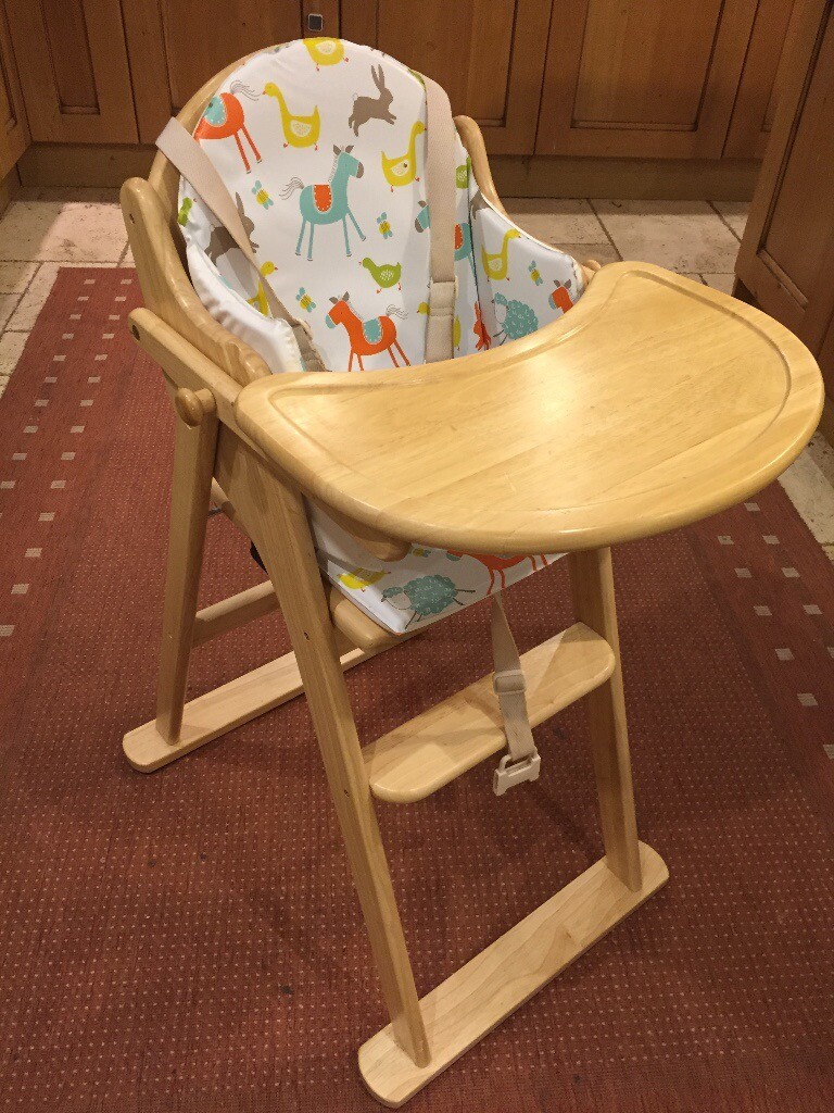 john lewis wooden high chair